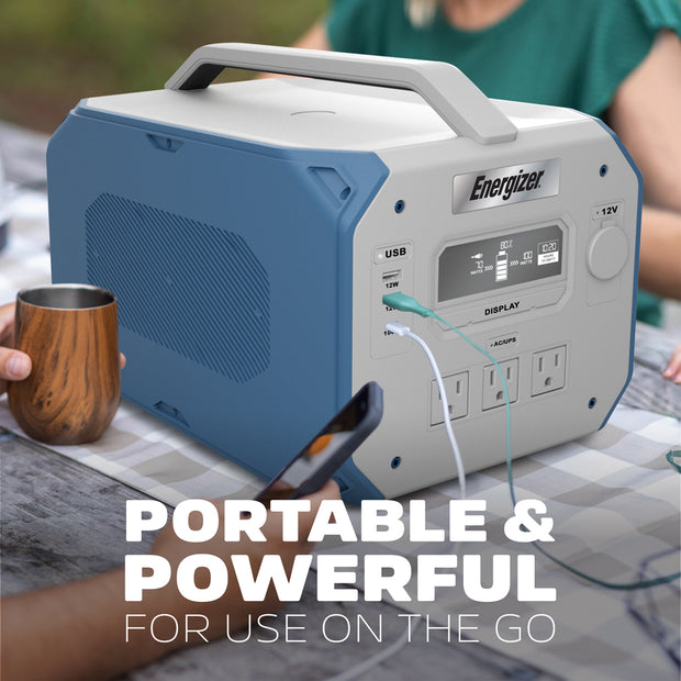<em>Energizer</em><sub>®</sub> Ultimate Powersource™ Pro Battery Generator and Solar Panel Bundle