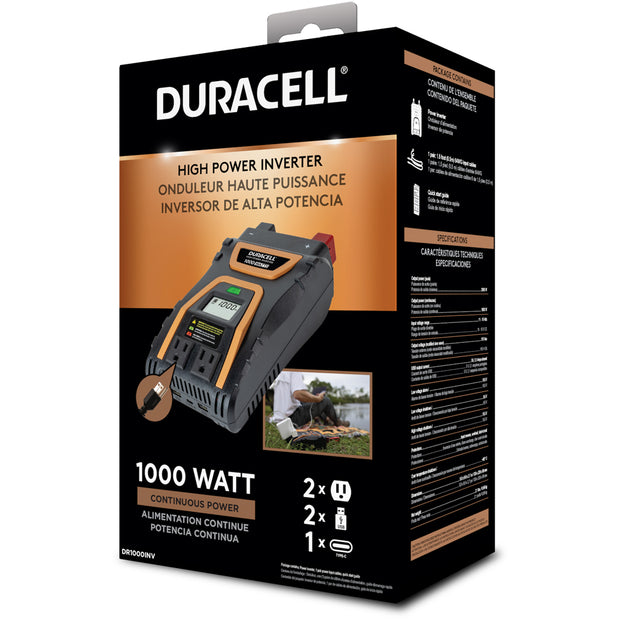 Duracell 1000 Watt High Power Inverter