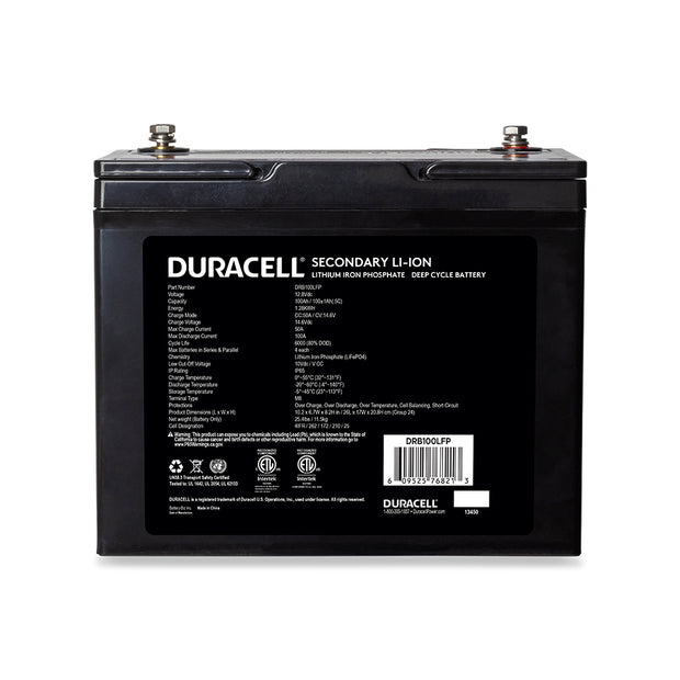 Duracell Lithium Deep Cycle Battery