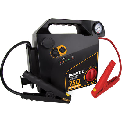 750 Amp Jump-Starter + Compressor