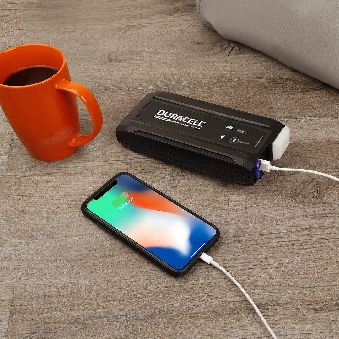 Duracell 1100 Amp Bluetooth Lithium-Ion Jump-Starter – Battery-Biz
