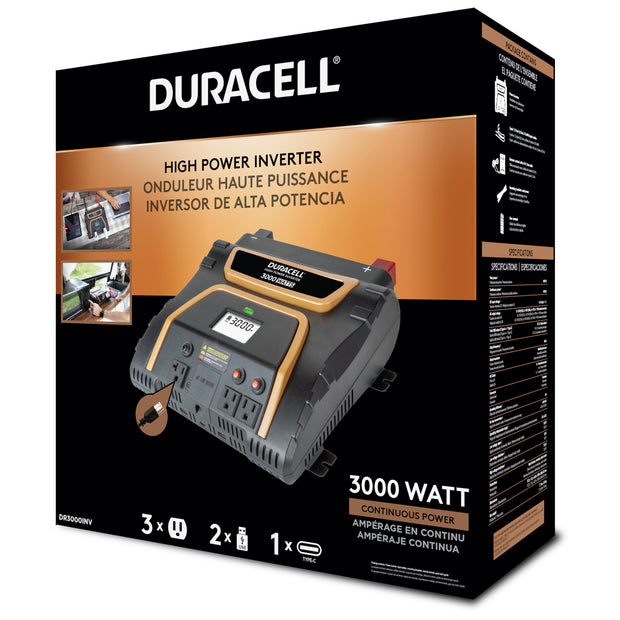Duracell 3000 Watt High Power Inverter
